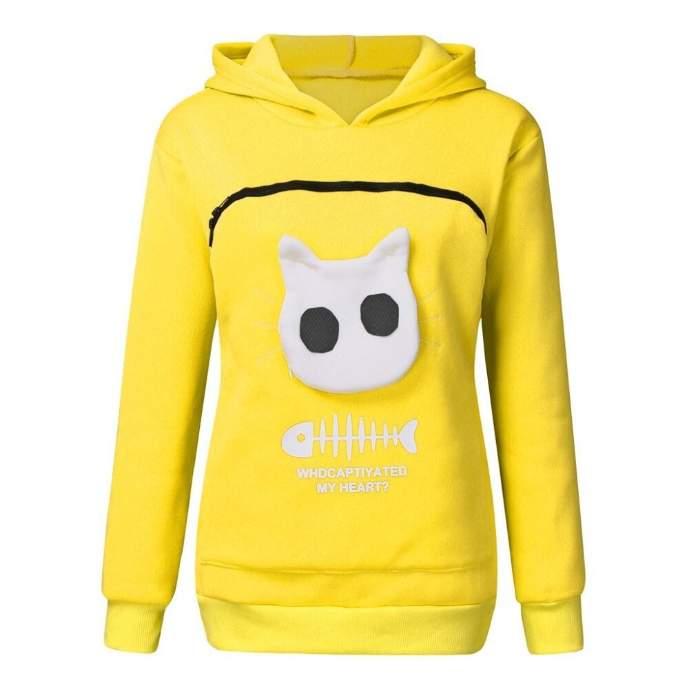 Women's Pocket Cat Sweater Cat Nest Top - Image 5