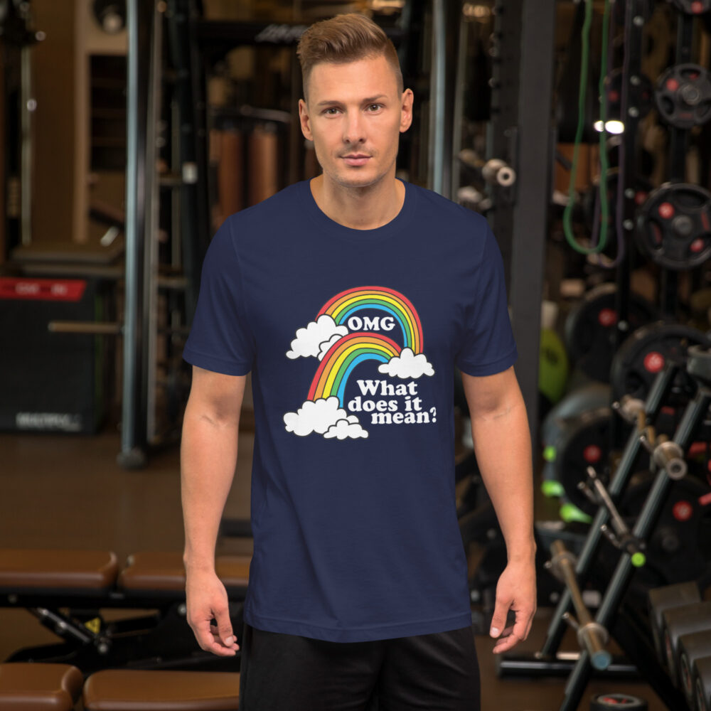 Double Rainbow t-shirt - Image 4