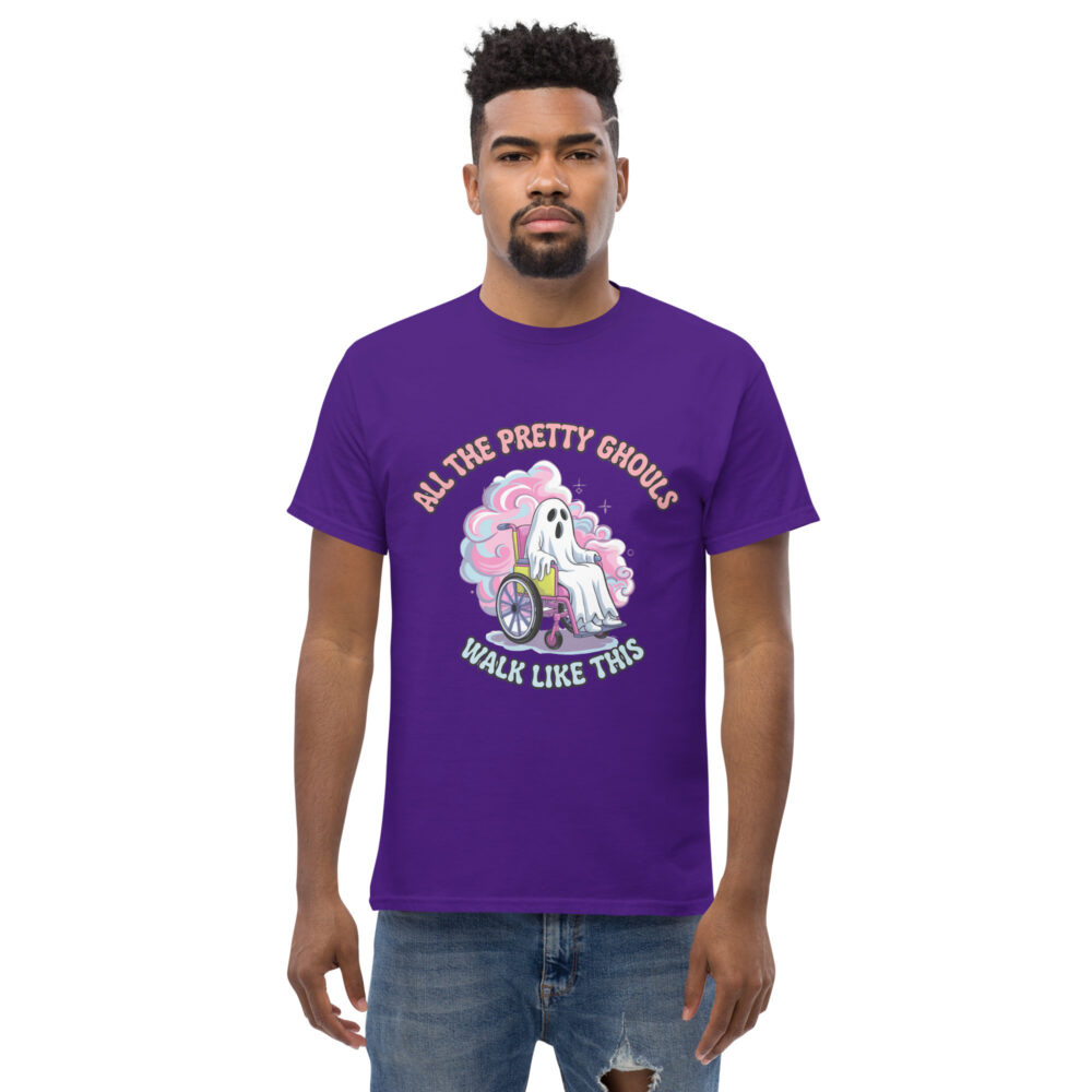 Halloween T-Shirt - All the Pretty Ghouls Walk Like This - Spooky Fashion Statement - Image 4