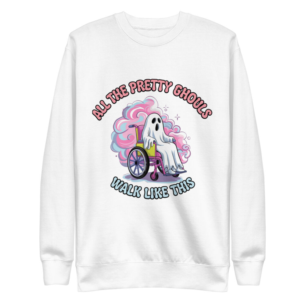 Spooky Season Sweatshirt - All the Pretty Ghouls Walk Like This - Halloween Apparel - Image 11