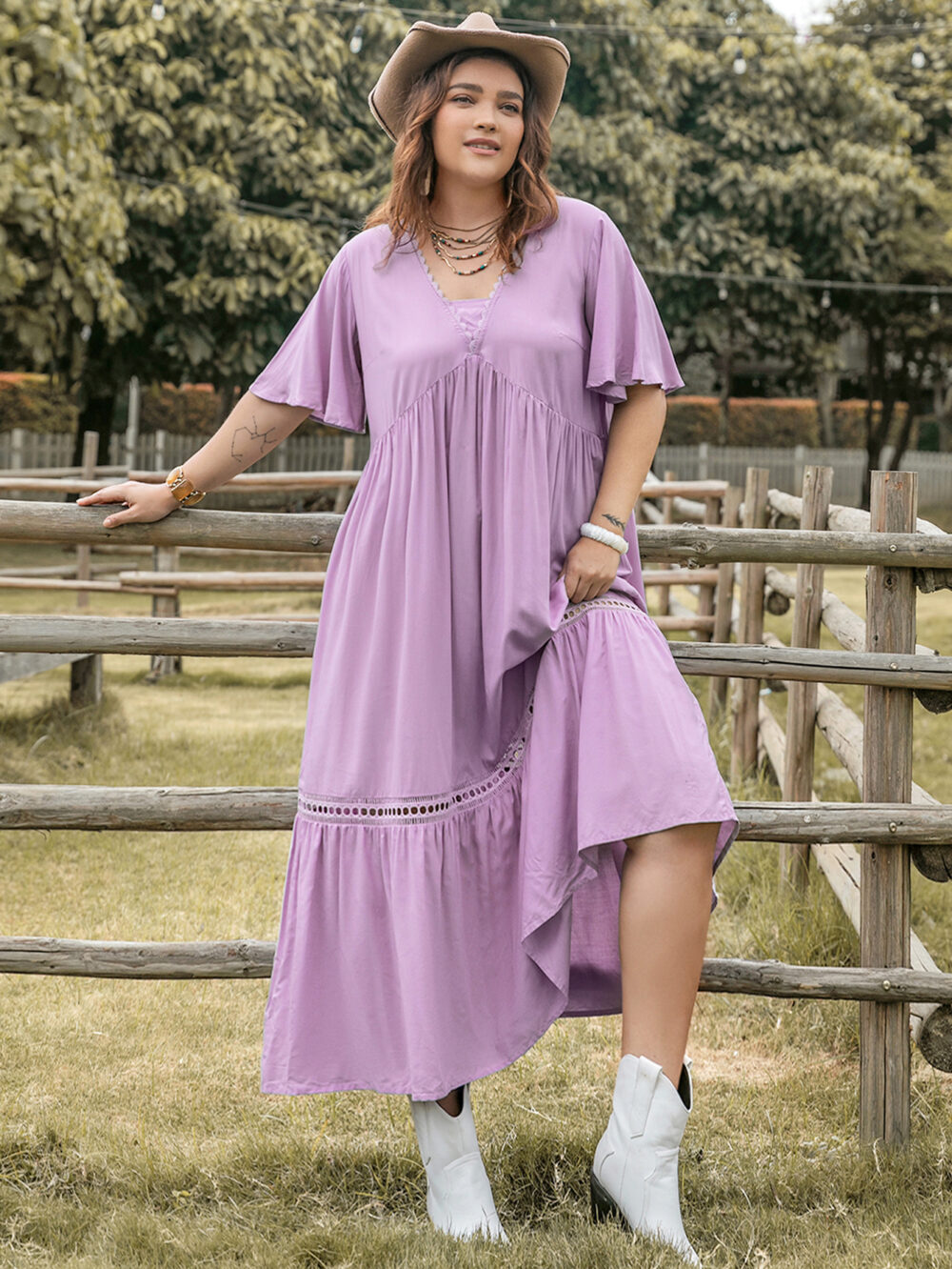 Plus Size Women Clothing Suitable for Multiple Occasions Casual Dress - Image 6