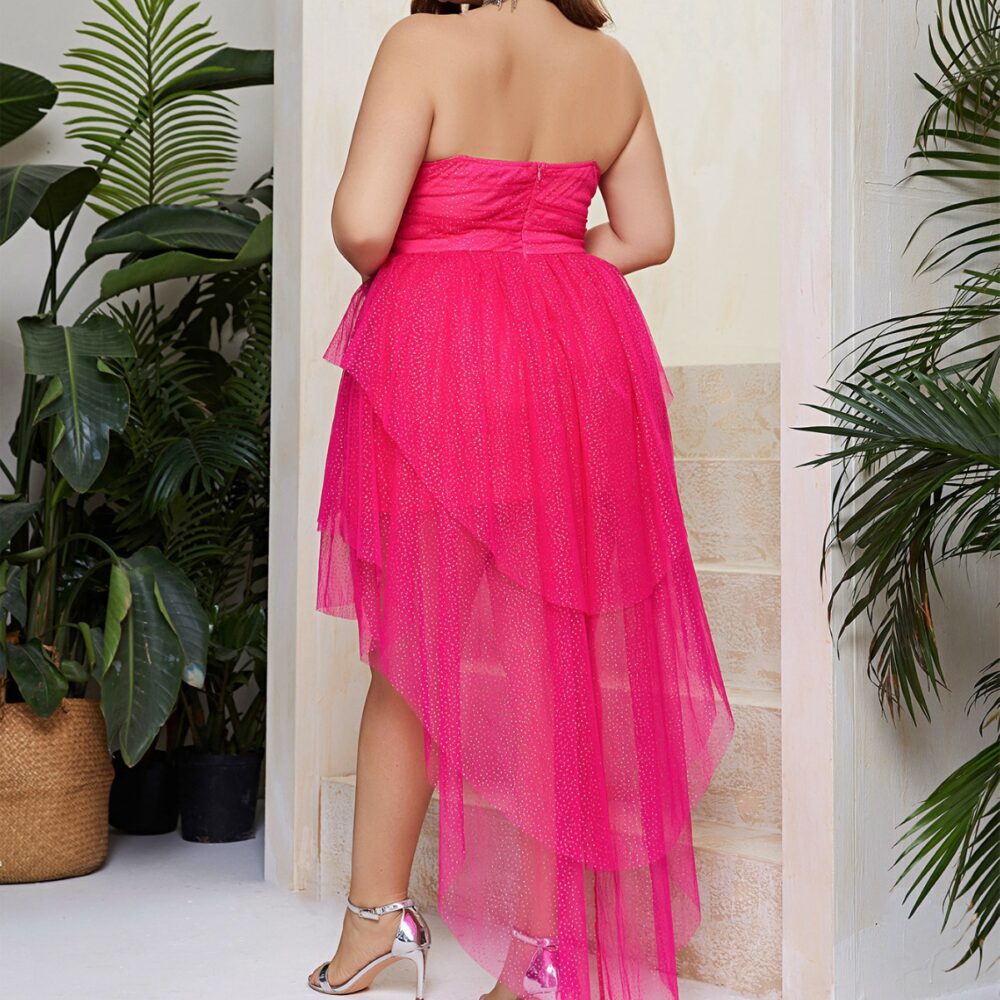 plus Size Arrival Women Sexy Tube Top Princess Dress Pettiskirt Sweet Spicy Dress - Image 4